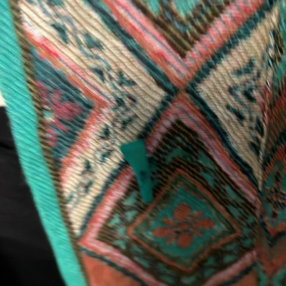 Topaz colored reversible, kimono imported - Picture 2 of 6